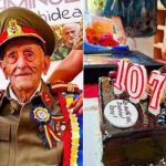 Veteranul Ion Vasile Banu recompensat pentru curaj la 107 ani