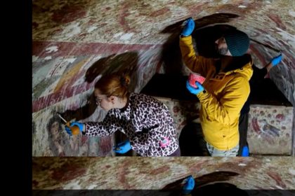 descoperire arheologica importanta in turcia fresca cu iisus ca pastorul cel bun