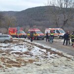 Accident cu 4 raniti la Salcau un sofer a pierdut controlul in curba video si foto