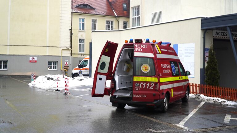 Accident pe DN14 la Copsa Mica un sofer a efectuat o depasire periculoasa