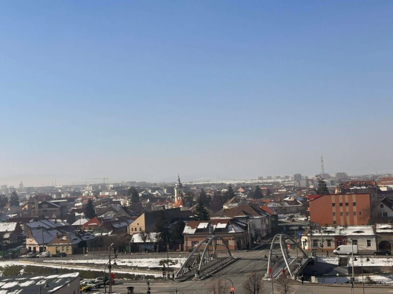 Aerul devine tot mai poluat la Sibiu Indici crescuti in special in cartierul Terezian