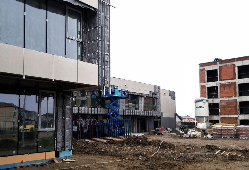 Campusul pentru invatamant dual de pe Calea Dumbravii aproape de finalizare cand va avea loc inaugurarea