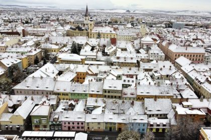 Duminica rece in Sibiu cu ninsoare prognoza nationala