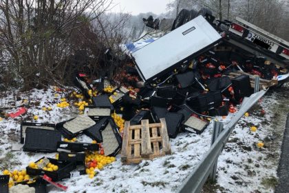 Haos in Europa accidente grave si aeroporturi blocate de viscol