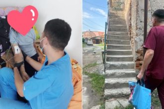Lectie de umanitate la Sibiu asistent care ingrijeste gratis varstnici