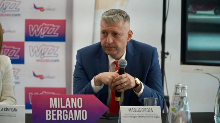 Marius Girdea ramane director general la Aeroportul Sibiu