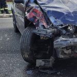 Masina incredintata unui tanar fara permis accident petrecut la Darlos