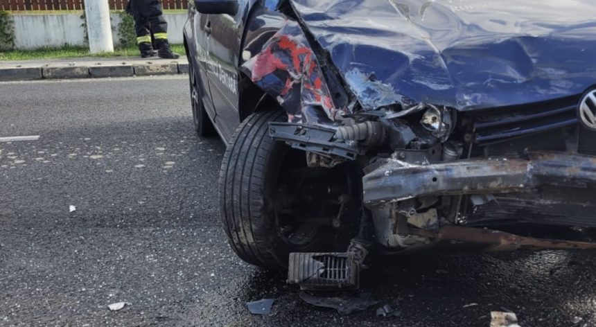Masina incredintata unui tanar fara permis accident petrecut la Darlos