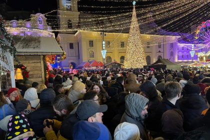 Mii de sibieni au sarbatorit trecerea in 2026