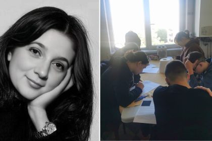 Povestea Flaviei profesoara care imbunatateste gramatica copiilor