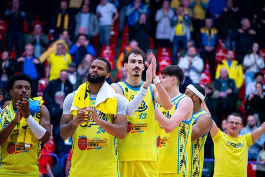 Remontada CSU Sibiul a intors Argesul dupa 26 de puncte
