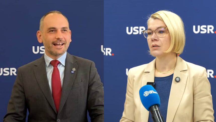 Ruxandra Cibu clarifica zvonurile despre tensiunile interne in USR Sibiu Relatia cu Adrian Echert este una colegiala video