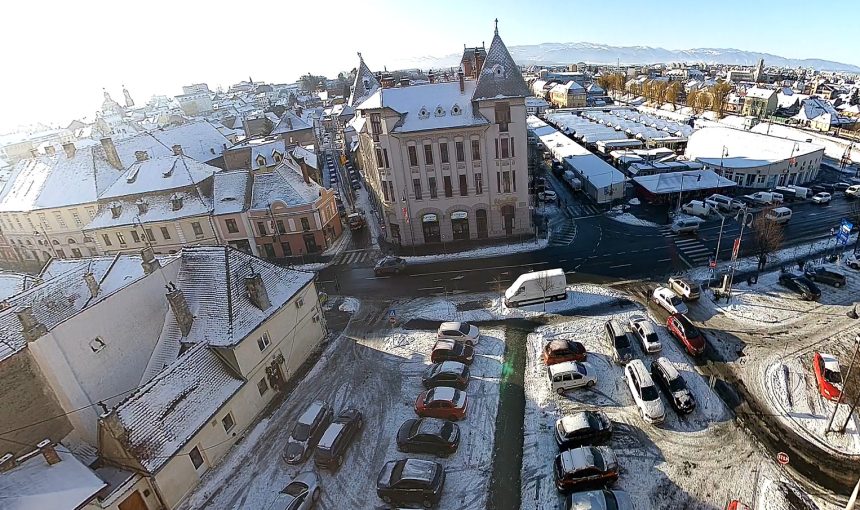 Vremea in Romania si Sibiu frig si apoi bland