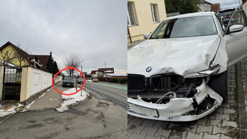 intersectie periculoasa pentru soferi la selimbar un binevoitor parcheaza cu nesabuinta 6 accidente in 3 luni video foto