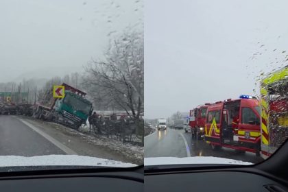 Accident grav intre Ramnicu Valcea si Sibiu cinci raniti dintre care 3 minori video