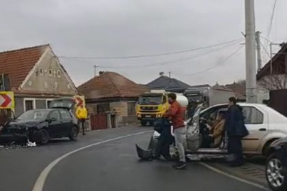 Accident serios la Scoreiu Trafic blocat pe DN1 video