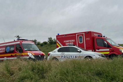 Accident serius la Agarbiciu doua victime aflate in inconstienta