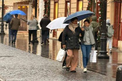 Atenzionare meteorologica Ploi si vant in urmatoarele zile iar la munte se anunta ninsoare
