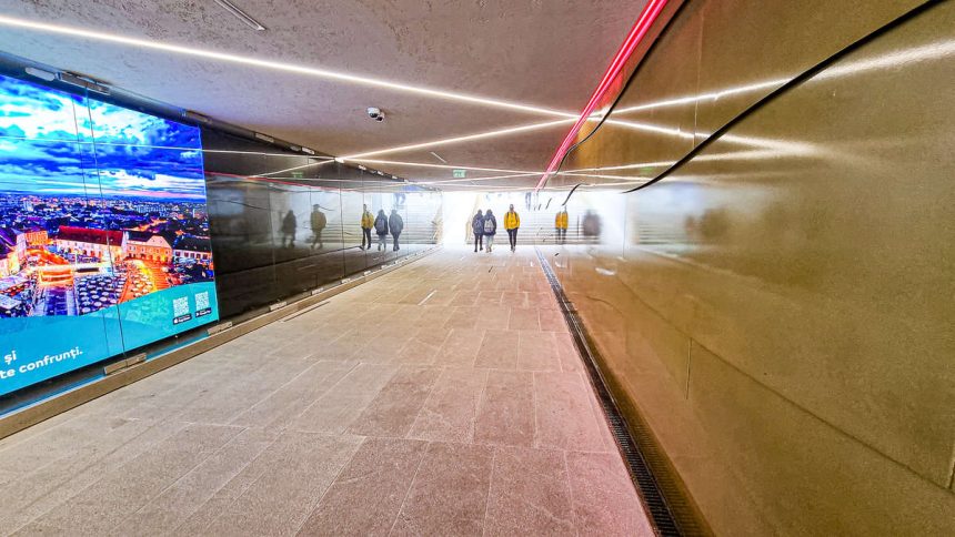 Camere de supraveghere in pasajele pentru pietoni din Sibiu Primaria a alocat deja fonduri pentru investitie video