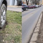 Consilierul care a propus largirea locurilor de parcare la Scoala de Inot aduce clarificari Trotuarul trebuie ajustat