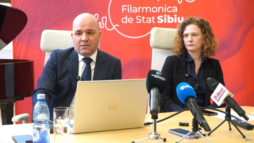 Cristian Lupes discuta despre un posibil nou mandat la conducerea Filarmonicii de Stat Sibiu Trebuie sa ma mai gandesc video