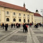 Doua zile de protest la Sibiu impotriva masurilor de austeritate adoptate de Guvern