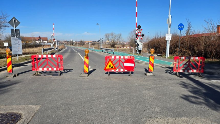 Drumul de pe Campsor inchis soferii sunt rugati sa evite zona