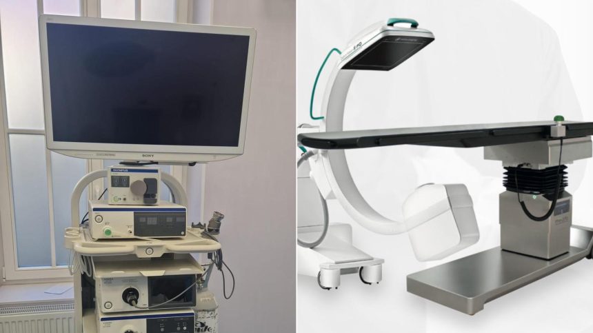 Imbunatatiri la Spitalul Judetean Sibiu masa hibrida si echipamente pentru interventii cardiace avansate
