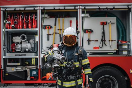 Incendiu la Copsa Mica un transformator electric a fost cuprins de flacari