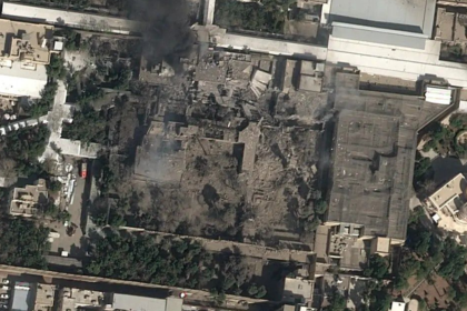 Palatul liderului iranian Ali Khamenei distrus complet inca au loc lupte intense video