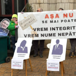 Protest la Ministerul Justitiei se solicita ca conducatorii de parchete sa fie nepatati si sa existe o transparenza totala