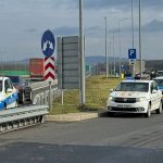 Sofer din Cluj oprit pe autostrada la Sibiu cu 192 km h permisul suspendat imediat