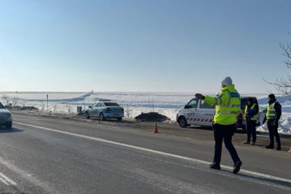 Tanar din Alba prins la volan fara permis pe DN1 in judetul Sibiu