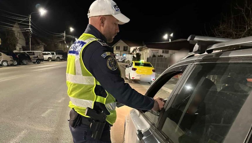 Tanaru oprit inainte de a provoca o tragedie conducea baut prin Sibiu