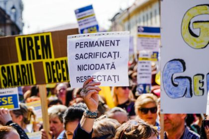 peste 80 dintre profesori solicita greva generala o stare reala de presiune si nemultumire