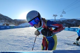 singura sibianca de la olimpiada de iarna a concurat duminica ce pozitie a ocupat
