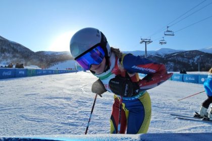singura sibianca de la olimpiada de iarna a concurat duminica ce pozitie a ocupat