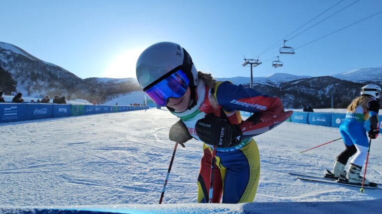 singura sibianca de la olimpiada de iarna a concurat duminica ce pozitie a ocupat