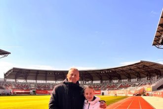 Ana Sofia Lac elev din Sadu a obtinut locul II la Crosul Judetean desfasurat pe Stadionul Municipal din Sibiu