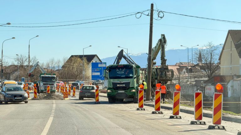 Au demarat lucrarile pe Calea Surii Mari cum se circula in zona video foto