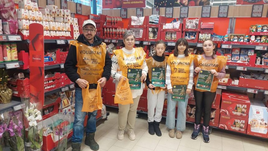 Campania Banca pentru Alimente ajunge la Agnita donatii pentru cei in nevoie
