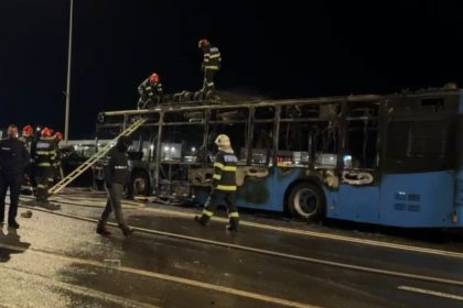 Despagubire record pentru autobuzul avariat in accidentul de langa aeroportul din Sibiu peste 11 milioane de lei