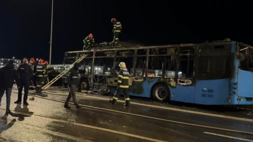 Despagubire record pentru autobuzul avariat in accidentul de langa aeroportul din Sibiu peste 11 milioane de lei