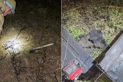 Drona militara cazuta in Romania ramasitele au fost gasite