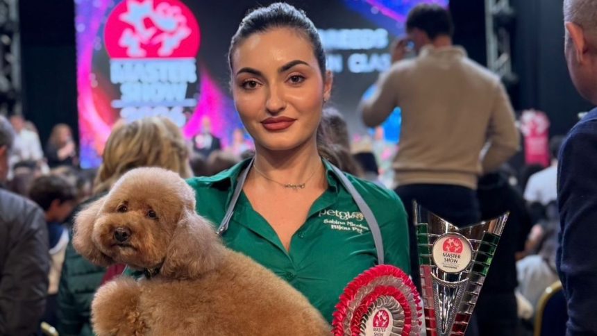 Fac ceea ce iubesc Sabina din Sibiu performanta pe scena internationala a frizeriei canine