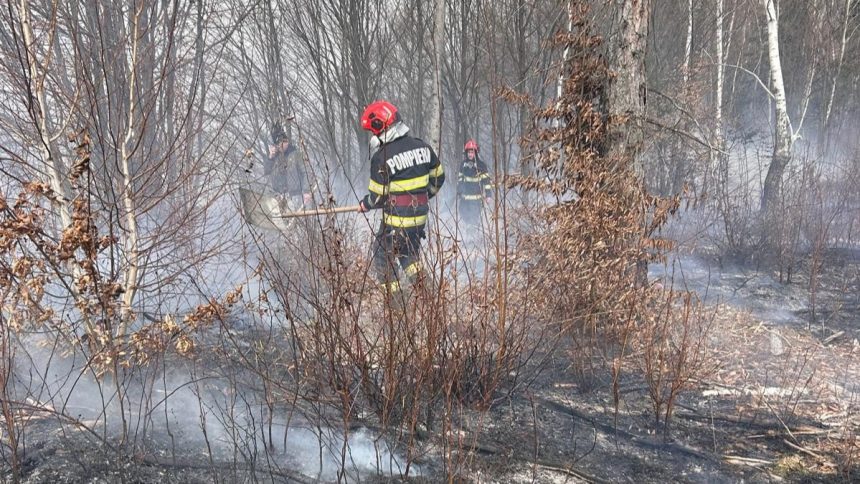 Incendiul de la Porumbacu de Sus stins dupa ore ndelungate de interventie 100 de hectare afectate