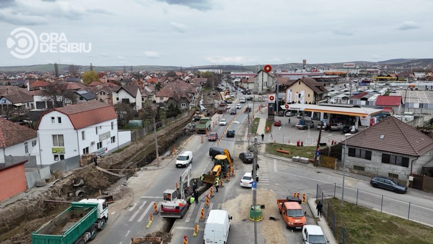 Lucrarile de pe Calea Shurii Mari evolutia dupa 10 zile a celor 4 echipe de pe santier video si foto