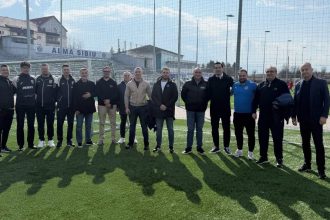 Presedintele FRF a vizitat cea mai recenta baza sportiva din Sibiu A fost impresionat