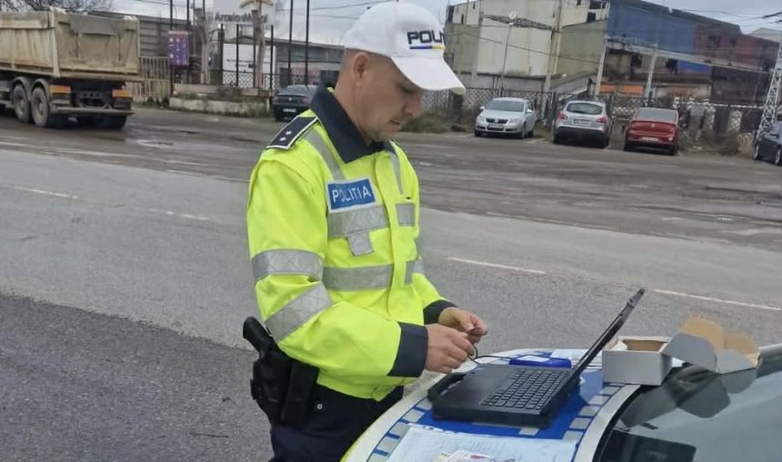 Sofer strain oprit in Sibiu nu avea permis de conducere