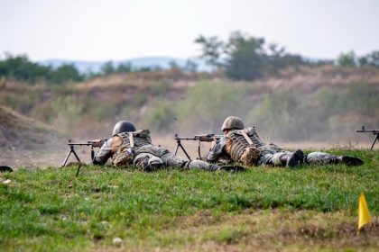 Trageri in polygonul Poplaca in luna martie se va utiliza si munitie reala